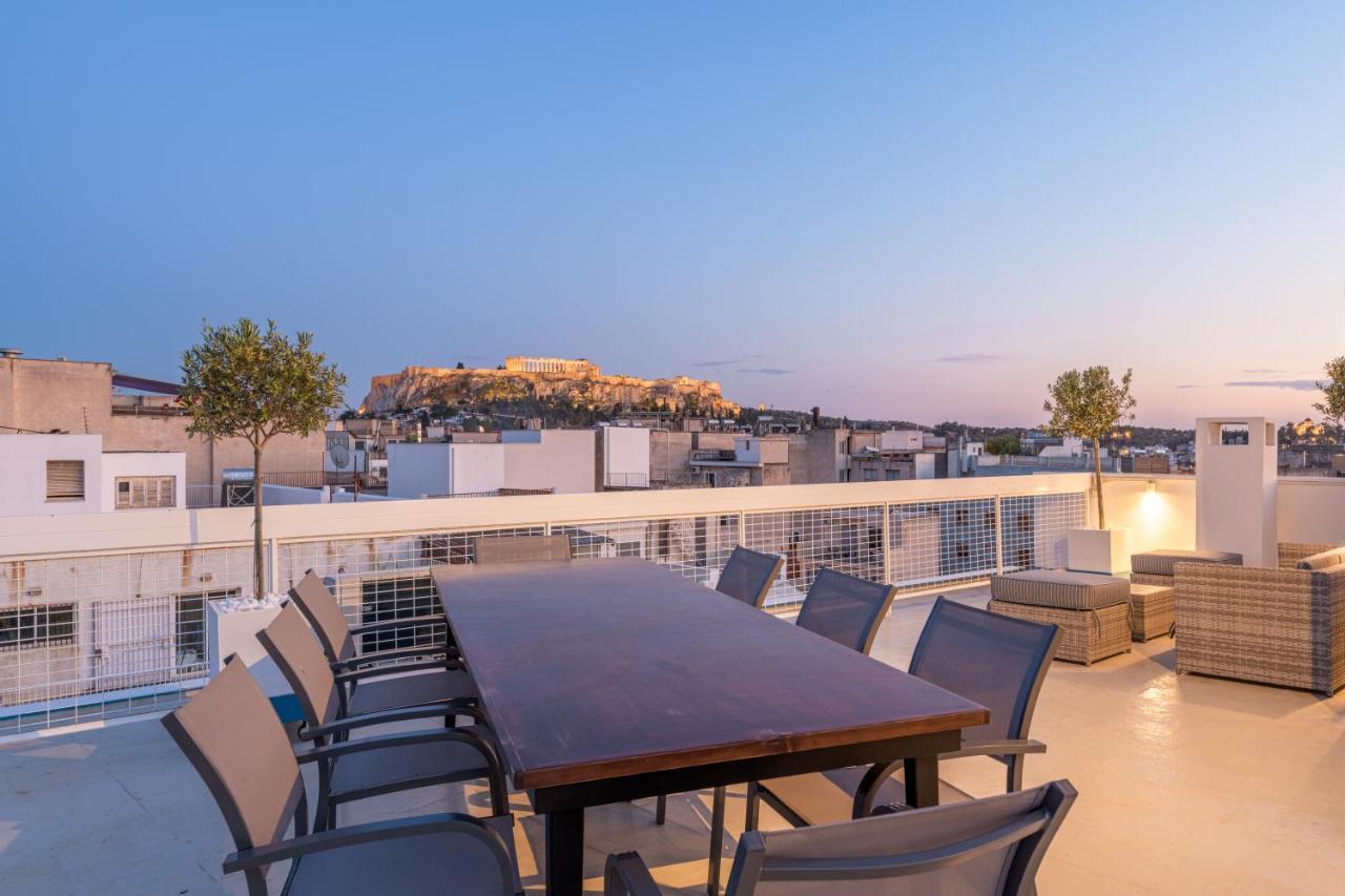 אתונה The Dazzling Glimpse Acropolis Suites מראה חיצוני תמונה