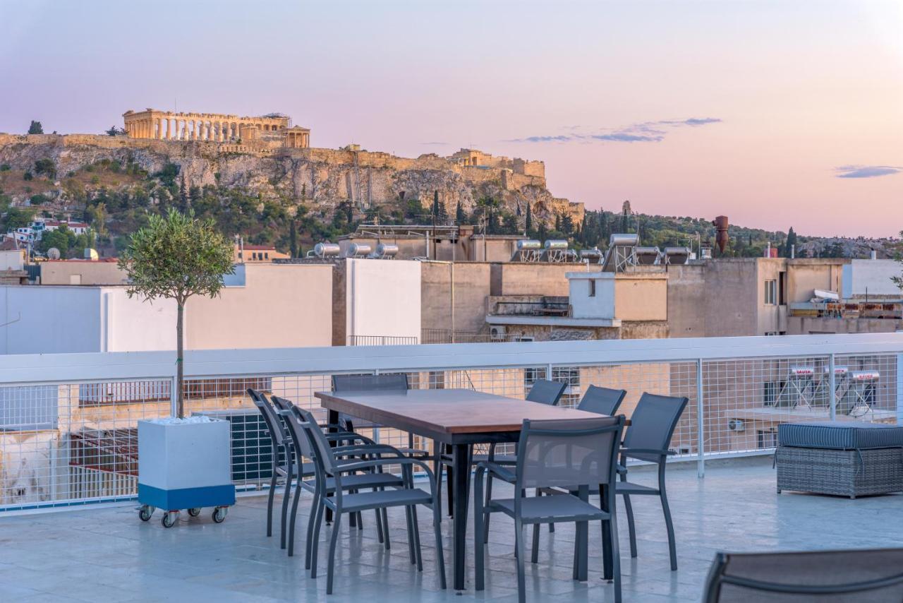 אתונה The Dazzling Glimpse Acropolis Suites מראה חיצוני תמונה